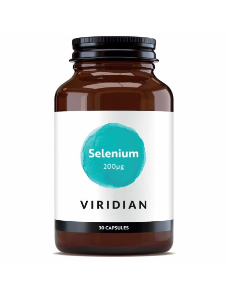 Viridian | Selenio 200ug 30  Cápsulas Veganas