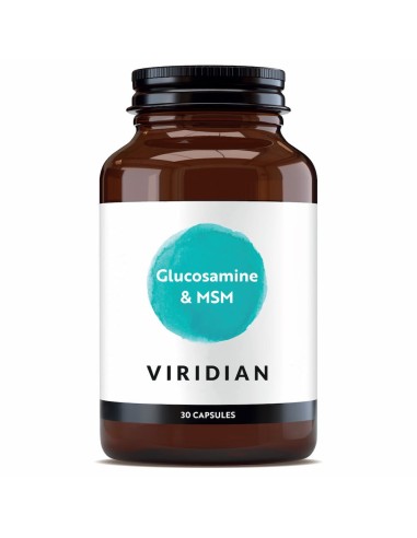 Viridian | Glucosamina MSM 30 Cápsulas Veganas