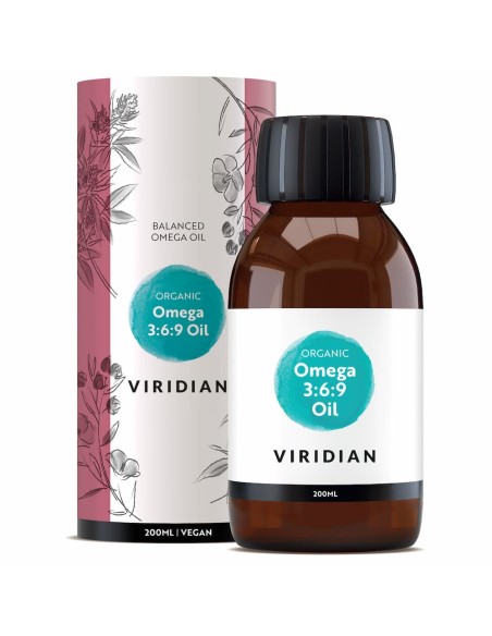 Viridian | Aceite Omega 3:6:9 Bio 200 ml Vegano