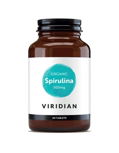 Viridian | Espirulina Bio 500mg 60 Cápsulas Veganas