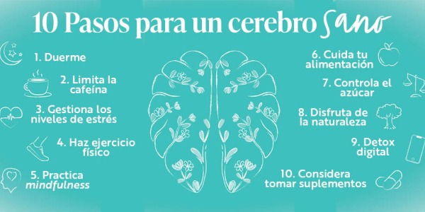 10 pasos para un cerebro sano